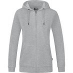 JAKO Damen Funktionsjacke Kapuzenjacke Organic, Größe 34 in Silber