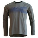 Zimtstern - Spunz Shirt L/S - Radtrikot Gr M grau