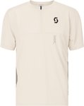 Scott - Stretchiges und atmungsaktives MTB-T-Shirt mit Reißverschlusskragen &nd