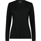 CMP  Damen  Longsleeves Merino schwarz Größe XXS Trekking  Atmungsaktiv Merino