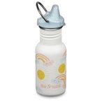 Klean Kanteen - Kid's Classic Narrow with Sippy Cap - Trinkflasche Gr 355 ml gra