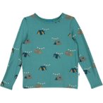 Finkid Kinder Juhannus Sun Longsleeve (Größe 100 , tuerkis)