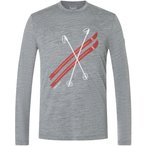 Super.Natural Kryssede Ski  Herren  Longsleeves grau Größe XL Trekking  Hautfr