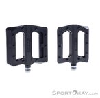 HT PA12 Flat Pedale-Schwarz-One Size