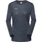 Mammut Tree Wool FL  Damen  Longsleeves Merino blau Größe M Trekking  Atmungsa