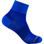 Wrightsock Coolmesh II Quarter   Fahrradsocken blau Größe 41.5  Trekking