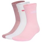 adidas - Cushioned Linear Crew 3-Pack - Multifunktionssocken 34-36 rosa