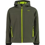 CMP Softshell   Kinder  Softshelljacke oliv Größe 104 Trekking  Wasserabweisen