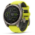 Garmin Fēnix 8 Solar Sapphire GPS Uhr (Größe 51mm, grau)