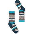 Smartwool Hike Full Margarita Crew  Kinder  Wandersocken tuerkis Größe 29  Cam