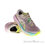 Asics Trabuco 14 Damen Traillaufschuhe-Pink-Rosa-6,5