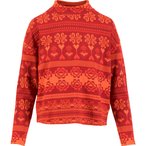 Blutsgeschwister Warm Up Turtle  Damen  Pullover rot Größe XS Lifestyle  Hautf
