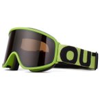 Out Of - Flat S3 - Skibrille schwarz