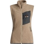 Lundhags Flok Wool Pile Weste Damen  Fleecewesten beige Größe L Trekking  Wide