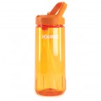 Source - New Act Tritan Single Wall mit Trinkhalm - Trinkflasche Gr 0,95 l orang