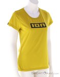 ION Logo DRI S/S Damen Bikeshirt-Gelb-M