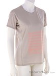 Salomon Sense Aero GFX Damen T-Shirt-Beige-XS