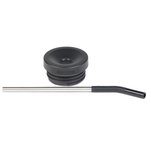 Klean Kanteen TKWide Straw Lid Set  Trinkflaschen Zubehör schwarz Größe ONE S