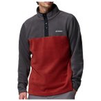 Columbia - Steens Mountain Half Snap II - Fleecepullover Gr S rot