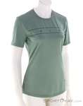 Vaude Qimsa Logo Damen Bikeshirt-Grün-40