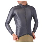 Castelli - Aria Shell 2 Jacket - Fahrradjacke Gr M grau