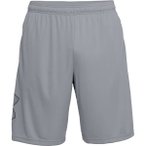 UNDER ARMOUR Herren Shorts TECH GRAPHIC SHORT, Größe S in Grau