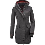 KILLTEC Damen Mantel Grindavik WMN CT B, Größe 36 in Grau