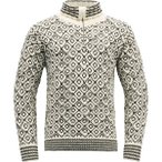 DEVOLD Herren Pullover SVALBARD SWEATER ZIP NECK, Größe L in Grau