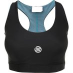 SKINS Sport-BH S3 Active, Größe XL in Schwarz