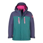 Trollkids Bryggen 3in1  Kinder  Doppeljacke tuerkis Größe 164 Trekking  Wasser