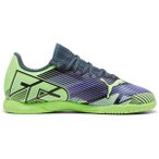 PUMA Kinder Fussball-Hallenschuhe FUTURE 7 PLAY IT Jr, Größe 36 in Grau