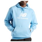 New Balance - Sport Essentials Fleece Logo Hoodie - Hoodie Gr M blau