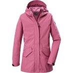 KILLTEC Kinder Mantel KOS 120 GRLS SFTSHLL PRK, Größe 128 in Pink