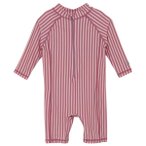 Huttelihut - Kid's Swim Suit L/S UV60 - Lycra Gr 104 rosa