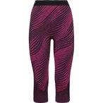 Odlo Blackcomb Eco 3/4 Hose Damen  3/4 Unterhose pink Größe XS   Elastisch
