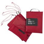 MSR Footprint Universal 3 Personen ( Rot one size One Size,)