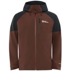 Jack Wolfskin Eagle Peak 2l  Herren  Regenjacke braun Größe L Camping  Wasserd