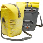 Vaude Aqua Luminum II   Fahrradtaschen gelb Größe 24L Camping  Wasserabweisend