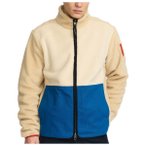 Revolution - Blocked Teddy Jacket - Fleecejacke Gr L beige