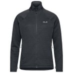 Jack Wolfskin - Women's Anytrail Fullzip - Fleecejacke Gr L schwarz