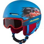 ALPINA Kinder Helm ZUPO DISNEY SET, Größe 48 in Blau