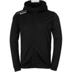 KEMPA Trainingsjacke PLAYER HOOD JACKET Kids, Größe 128 in Schwarz