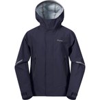 Bergans 3L Shell  Kinder  Regenjacke blau Größe 128 Trekking  Elastisch Wasser