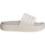ADIDAS Damen Badeslipper Platform adilette, Größe 42 in Silber