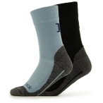 Heber Peak - Kid's EvergreenHe. Hiking Crew Socks 2-Pack - Wandersocken 27-30 sc