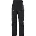HELLY HANSEN Damen Latzhose W SOGN SHELL PANT, Größe XL in Schwarz