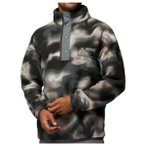 Columbia - Helvetia II Printed Half Snap Fleece - Fleecepullover Gr M grau/schwa