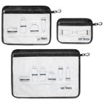 Tatonka - Zip Flight Bag Set - Kulturbeutel Gr One Size schwarz