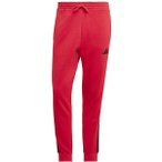 ADIDAS Herren Hose Essentials 3-Streifen, Größe M in Rot