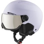 ALPINA Herren Helm ARBER VISOR Q-LITE, Größe 51 in Silber